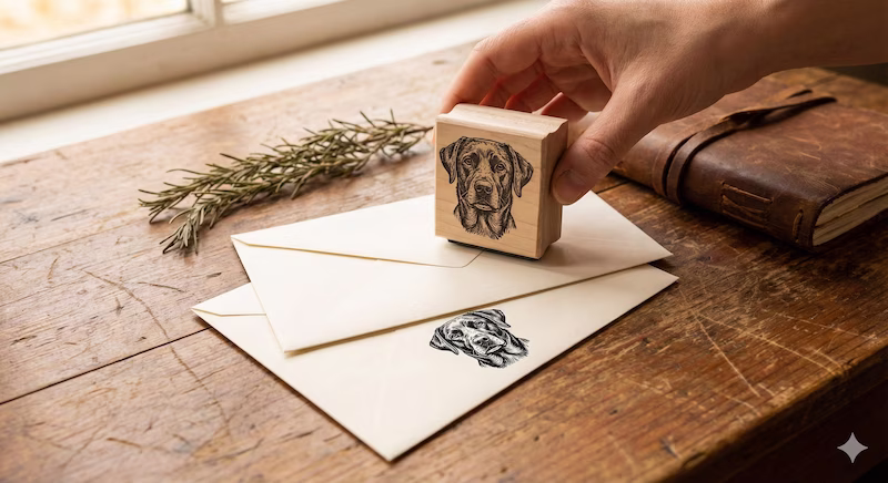 Pet Memorial Stamp Design Maker